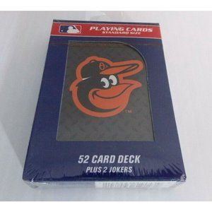 BALTIMORE ORIOLES LOGO PLAYING CARDS FROM PRO SPECIALTIES BASEBALL MLB